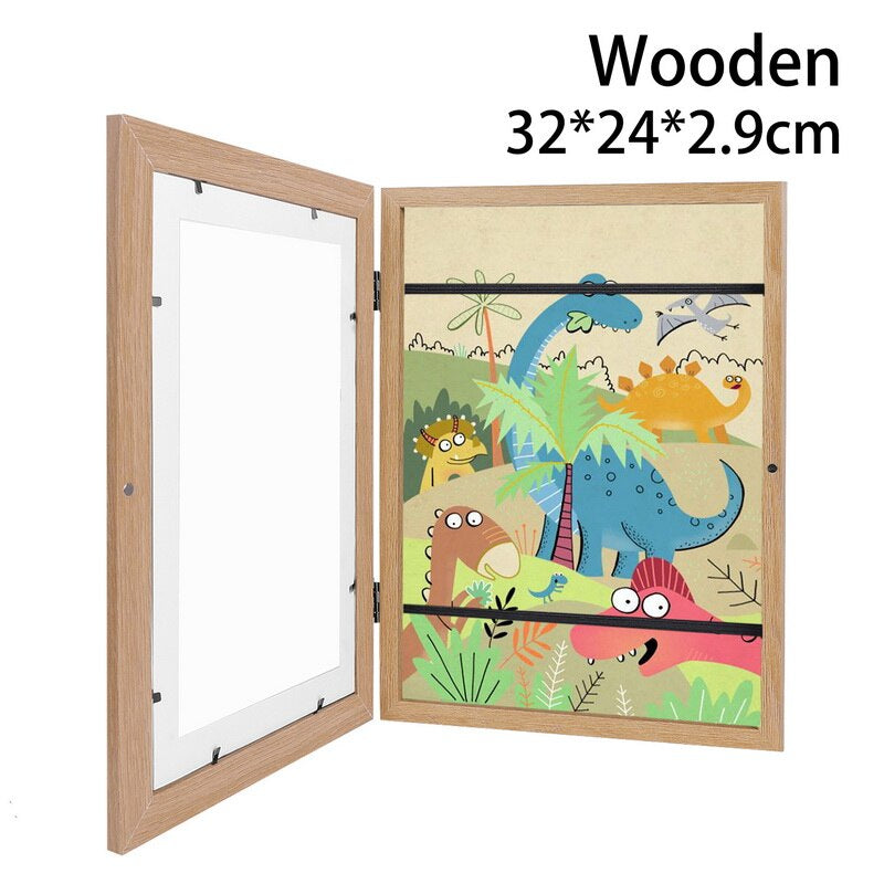 Kids Wooden Picture Display